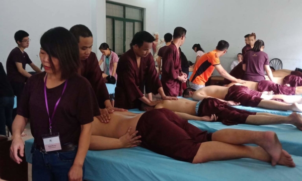 Omamori Spa Training Massage For The Blind Community