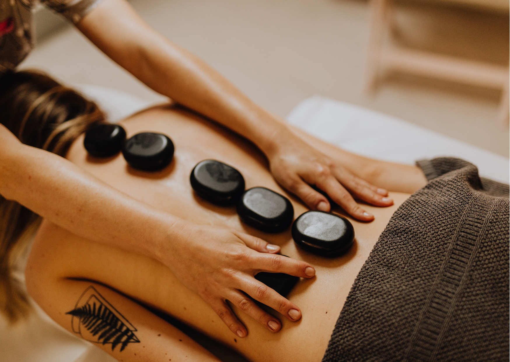 Hot stones Therapy